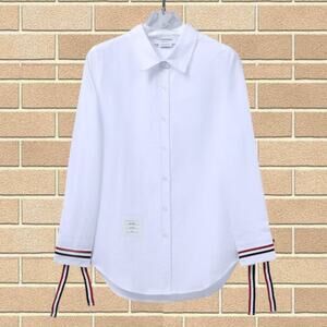 Women's Thom Browne Cuff Bow Shirt